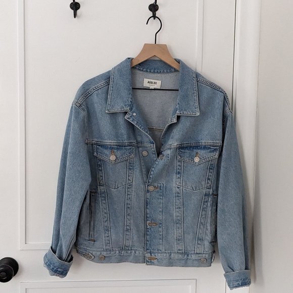 AGOLDE Charli Oversized Denim Jacket S - Picture 3 of 7